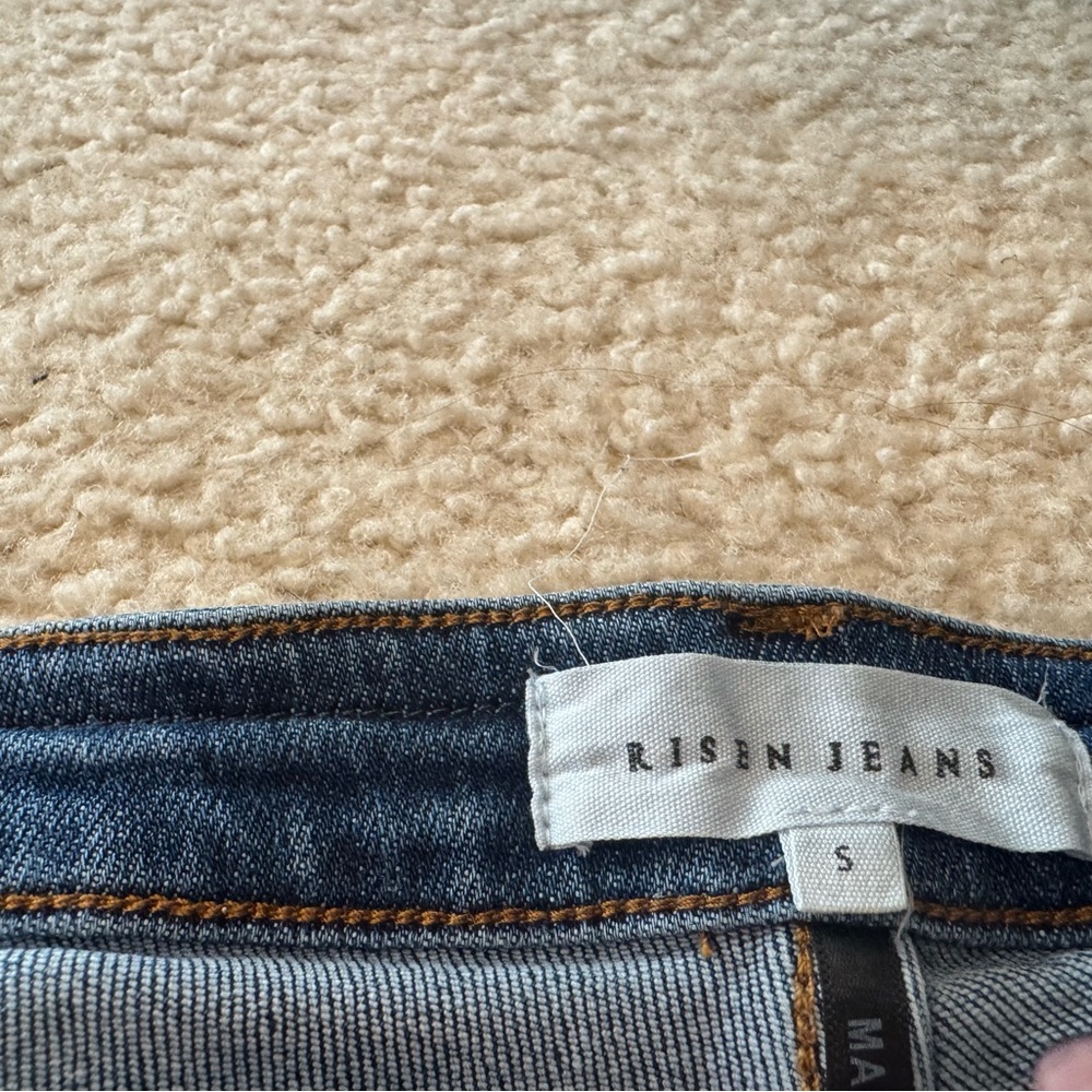 Risen Jeans Women's Blue Jean Shorts